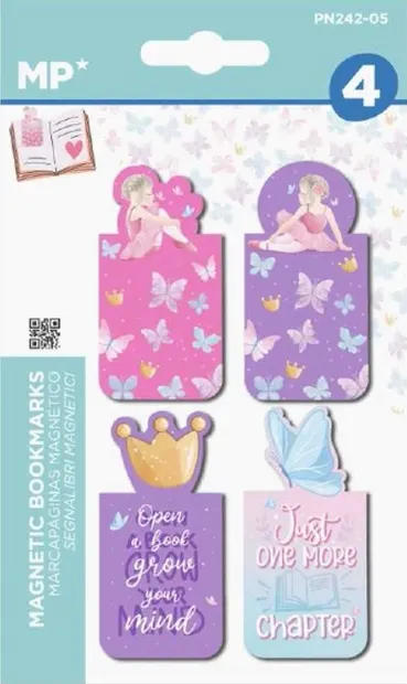 Set semn de carte magnetice MP - Fairy, 4 buc.