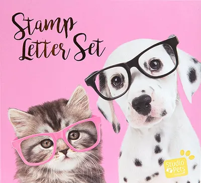 Kit de decorare scrisori Studio Pets