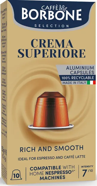 Capsule de cafea Borbone - Crema Superiore , 10 băuturi