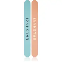 BrushArt Accessories Nail file duo set de pile culoare Apricot/Minty 2 buc