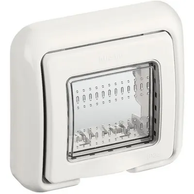 idrobox matix - capac IP55 2 module alb