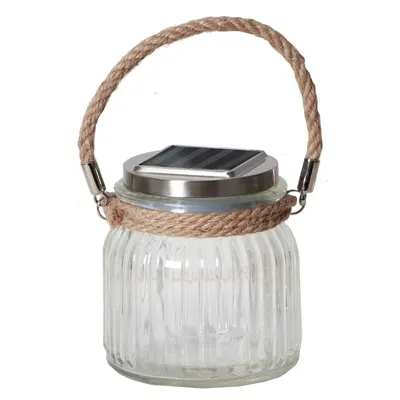 Felinar LED Star Trading Glass, înălțime 11,5 cm
