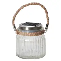 Felinar LED Star Trading Glass, înălțime 11,5 cm