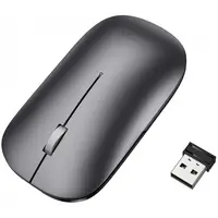 Mouse Wireless HOCO GM43, 1600DPI, BT / Wi-Fi, Gri