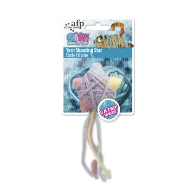 All for Paws Jucarie Yarn Star cu Catnip pentru Pisici