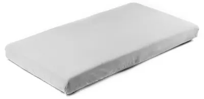 Cearșaf de bumbac pentru bebeluși cu elastic Sensillo - Jersey, 160 x 80, gri