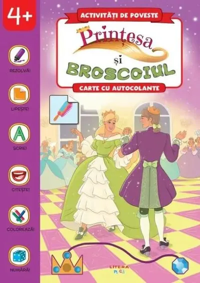 Activități de poveste. Prințesa și broscoiul - Paperback - ***