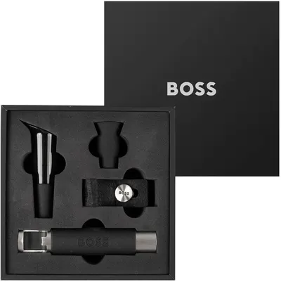 Set de accesorii pentru vin Hugo Boss Iconic - Negru