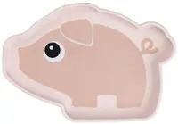 Farfurie din silicon cu vid Done by Deer - Stick&Stay, Pigee, Pudră