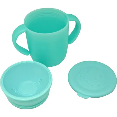 Cană silicon pentru bebeluși, 350ml, Melany Melephant, Frootimals