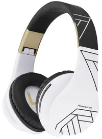 Căști wireless PowerLocus - P2, negre/albe