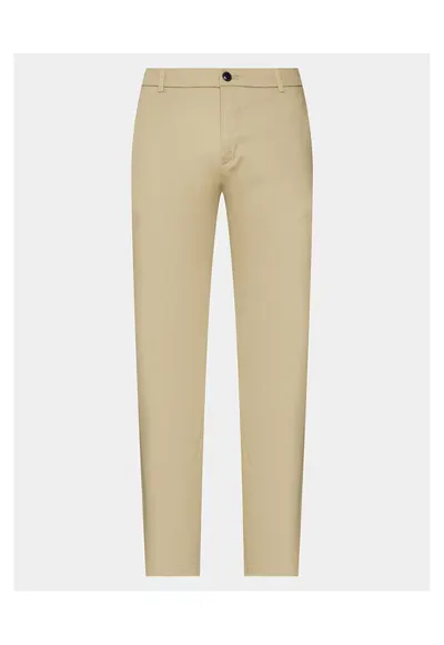 Pantaloni chino barbati bej - bumbac