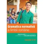 Gramatica normativa a limbii romane, clasele 5-6. Fise de lucru