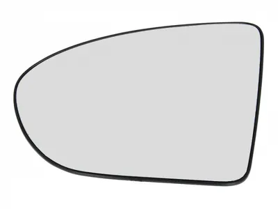 Sticla oglinda exterioara stanga convex, incalzita NISSAN QASHQAI dupa 2007