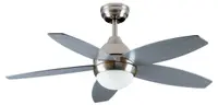 Ventilator de tavan Estia - Celeste, 70 W, alb/gri