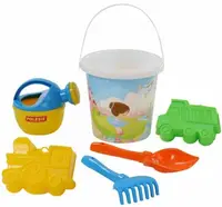 Set de plajă pentru copii Polesie Toys - 6 elemente, asortiment