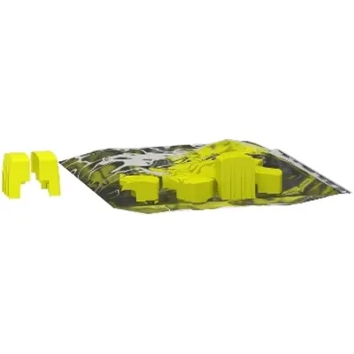 Set de 10 Capace de Final 3 Poles pentru Acti 9