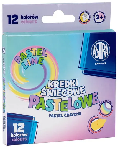 Pasteluri Astra Pastel Line - 12 culori pastel