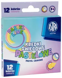 Pasteluri Astra Pastel Line - 12 culori pastel