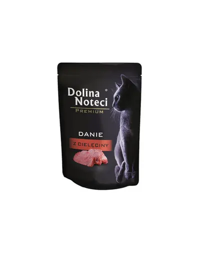 DOLINA NOTECI Premium Hrană umedă pentru pisici cu vițel 85 g