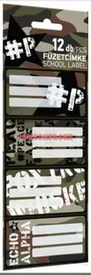 Etichete elevi Lizzy Card - Xcited street, 12 buc