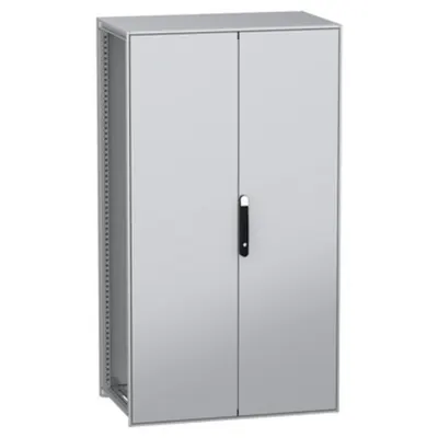 Dulap modular, cu montaj pe pardoseala, PanelSeT SFN, din otel decarbonizat(verde), 1800x1000x600mm, IP55, 2 usi