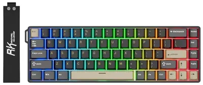Tastatură mecanică Royal Kludge - RK68 HE Phantom, RK Mint Magnetic, RGB, Phantom