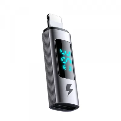 Adaptor Date si Incarcare USB-C - Lightning McDodo OT-6100 Wales Display, Negru