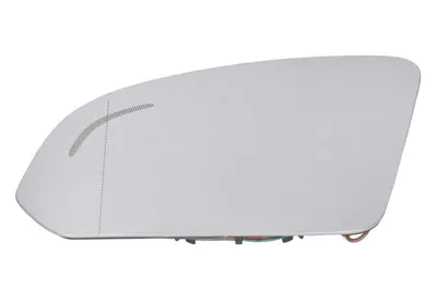 Sticla oglinda stanga potrivit VOLVO XC40 dupa 2017 - (asferic, cu incalzire, asistent schimbare benzi)