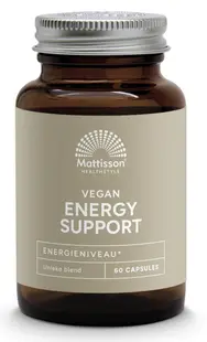 Energy Support, 60 capsule, Mattisson Healthstyle