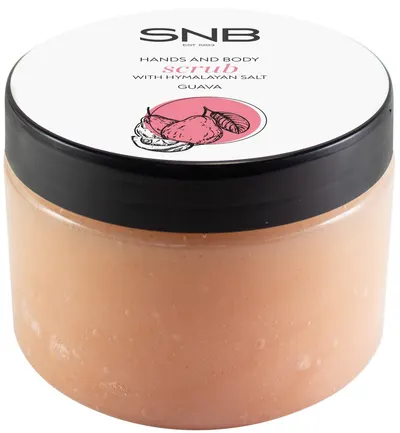 SNB Professional Scrub pentru mâini și corp cu sare de Himalaya și guava, 300 ml