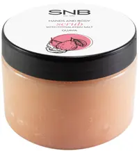 SNB Professional Scrub pentru mâini și corp cu sare de Himalaya și guava, 300 ml
