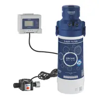 Set filtru Grohe Blue 40438001, filtru 600 L, racorduri, contor electronic, valva