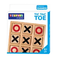 Joc educativ din lemn X si O