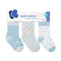Set 3 perechi sosete termice pentru bebelusi Kikka Boo Little Fox 2-3 ani