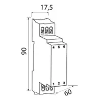 Releu radio dimmer iluminat, Yokis smart home, 300W