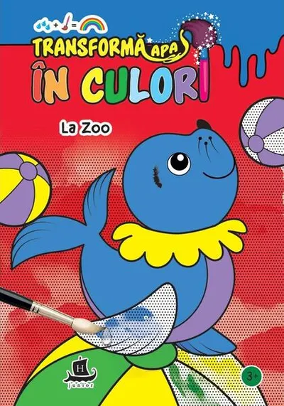 Transformă apa în culori. La zoo - Paperback - ***