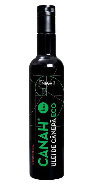 Ulei de canepa ECO, 500ml, Canah