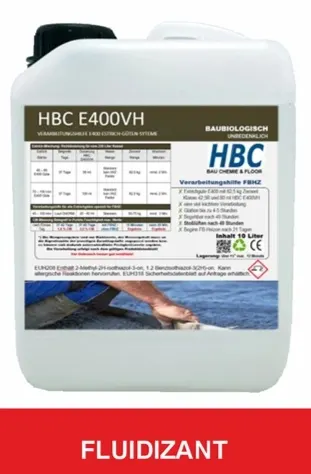 Aditiv fluidizant pentru sape HBC Flies E400, bidon 10L