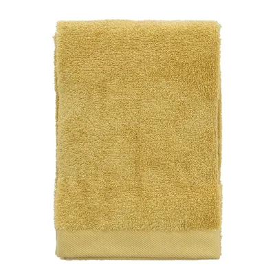 Prosop galben din bumbac organic 50x100 cm Comfort – Södahl