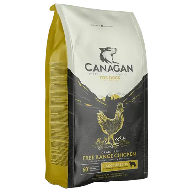 Hrana uscata pentru caini Canagan Grain Free Large Breed cu pui 12 kg
