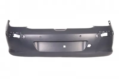 Bara (Spate, cu gauri pentru senzorii de parcare, grund) potrivit PEUGEOT 308, 308 I, 308 II Hatchback 09.07-04.11