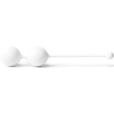 Whoop·de·doo Venus Balls Light bile vaginale White 17 cm