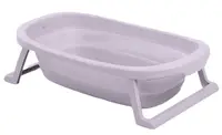 Cadă pliabilă Hauck - Wash N Fold M, 80 cm, Lavender