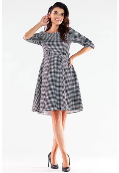 Scurta Rochie Maneca trei sferturi - Elegant A520