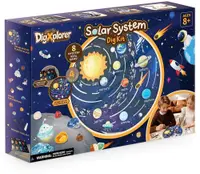 Set educațional Cubic Fun DigXplorer - Sistemul solar