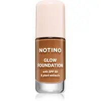Notino Glow Foundation With SPF 50 & Plant Extracts make-up pentru luminozitate SPF 50 01 Deep Cool 30 ml