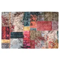 Gossi covor lavabil, mozaic multicolor, 80x150 cm, antiderapant