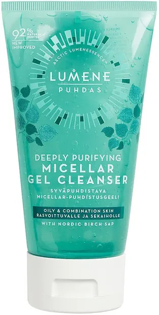 Lumene Puhdas Gel micelar de curățare a feței, 150 ml