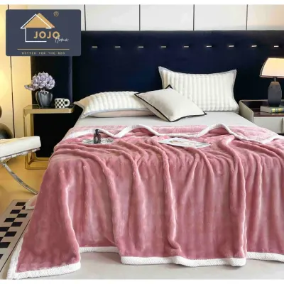 Patura CoCoLiNo, Jojo Home, 200x230cm, tip Blanita Wave, Roz